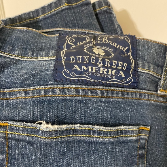 lucky brand dungarees